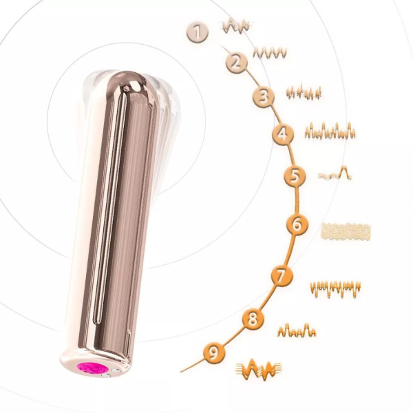 Vibrador Bullet Vibe Recarregável com 9 Modos de Vibração - Image 3