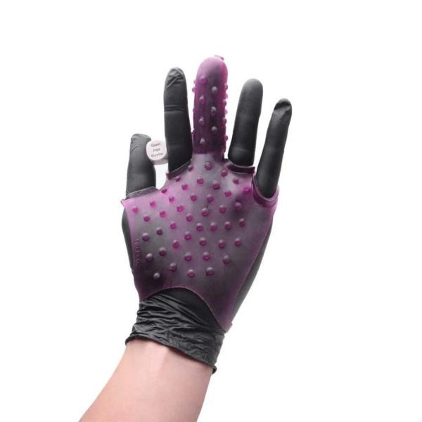Luva de Silicone Massageadora Com Dado Diversão ao Cubo - Image 4