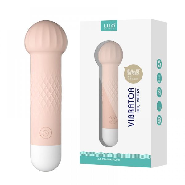 Mini Vibrador Formato Cogumelo Recarregável 10 Vibração LILO - Image 5