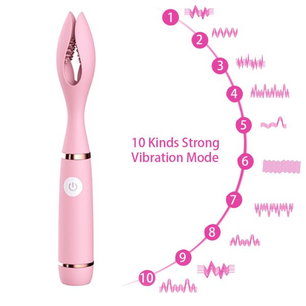 Vibrador de Clitóris e Ponto G 10 Vibrações Recarregável - Image 6