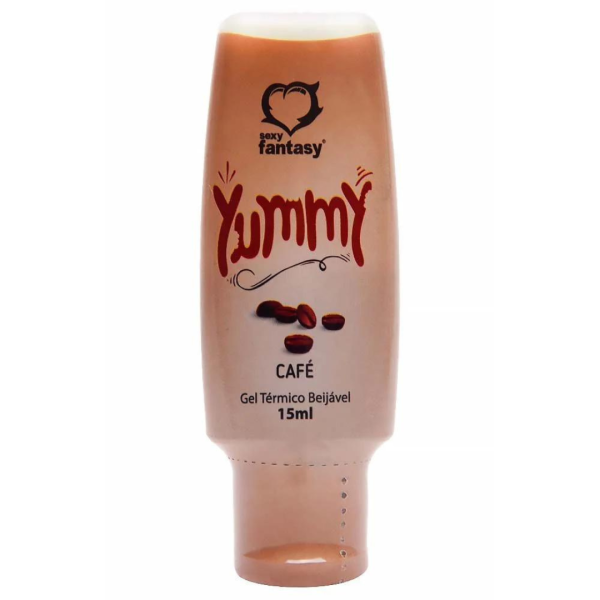 Yummy Gel Térmico Comestível no Sabor Cafe 15Ml Sexy Fantasy