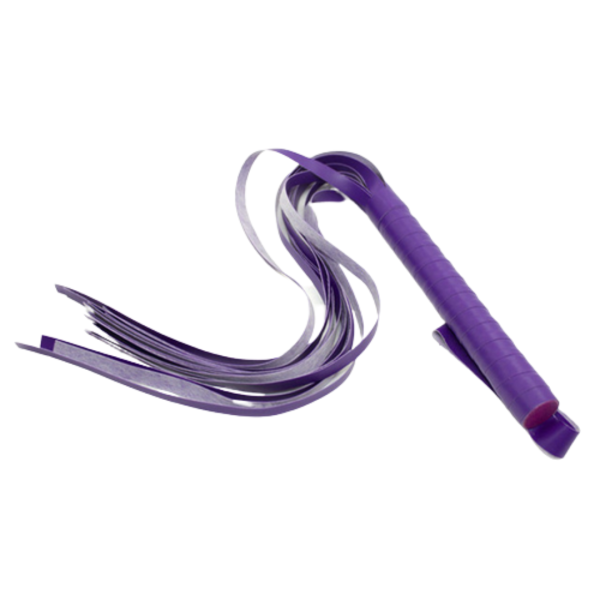 Chicote em Tiras Flogger Na cor Roxo com Tamanho de 35CM - Image 7