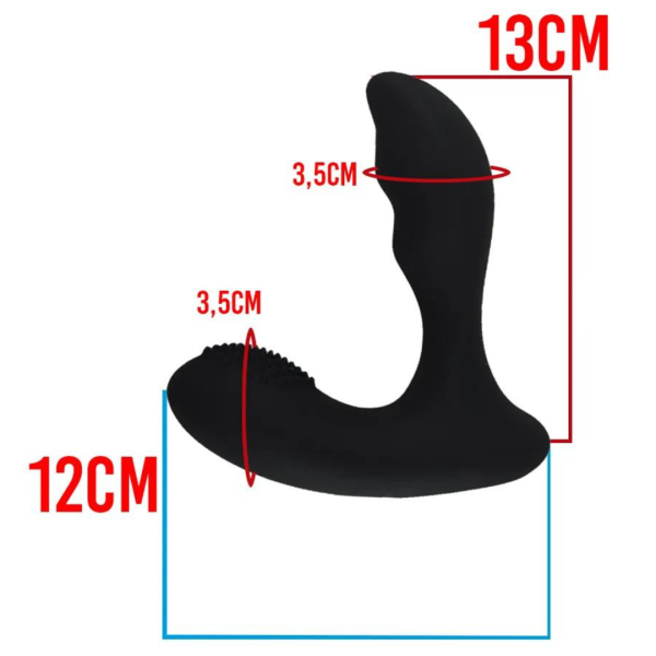 Massageador de Próstata 12 Vibrações Recarregável - Image 3