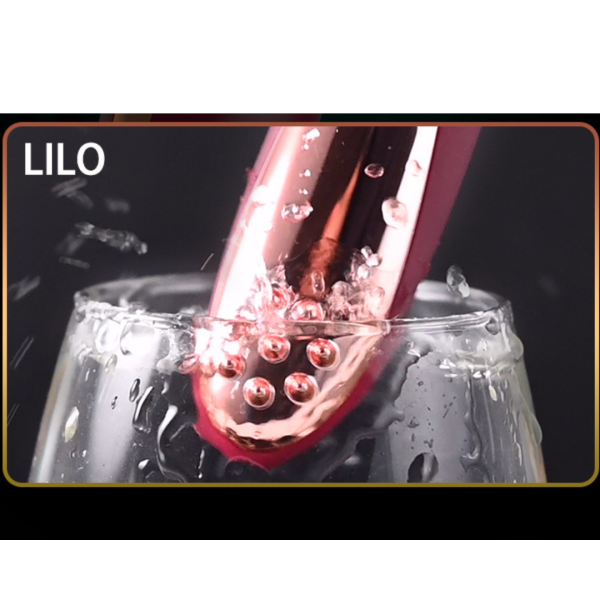 Vibrador Ponta Massageadora Aquecimento 10 Vibração USB LILO - Image 6