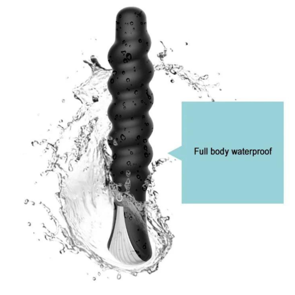 Vibrador Espiral Estimulador Ponto G Preto Recarregável USB 12 Velocidades - Image 6