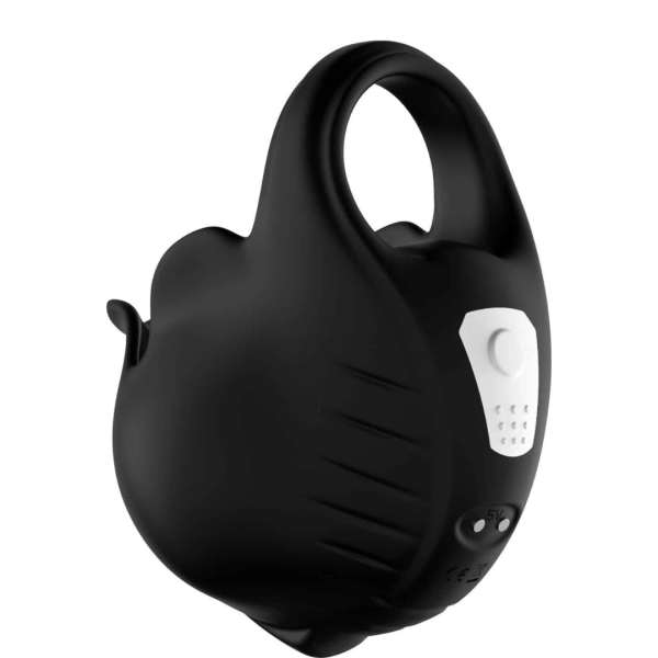 Anel Peniano Vibrador de Testículo com Controle Recarregável - Image 3