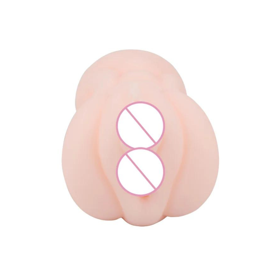 Masturbador Duplo Masculino Vagina e Anus em Cyberskin - Imagem 2