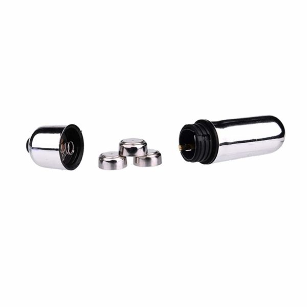 Vibrador Plug Anal Iniciante em Silicone com Bullet a Pilha - Image 3
