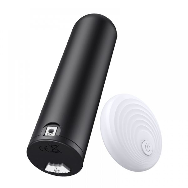 Vibrador Power Bullet Preto com Controle 10 Vibração - USB - Image 3
