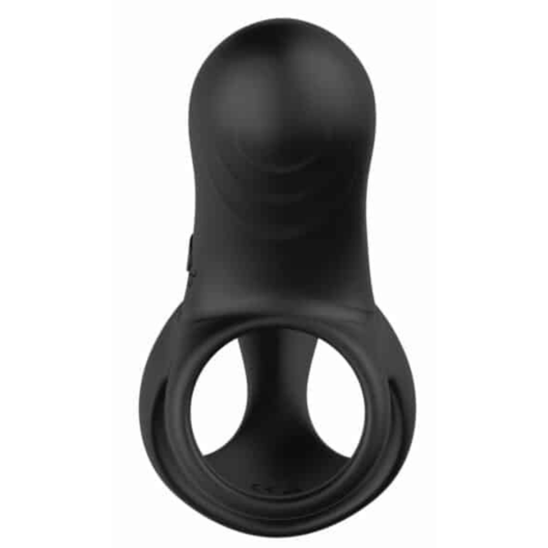 Anel Peniano Com Estimulador Recarregável de 9 Vibração - Image 4