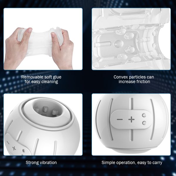 Masturbador Masculino Automatico Simulador Anal Recarregável - Image 3