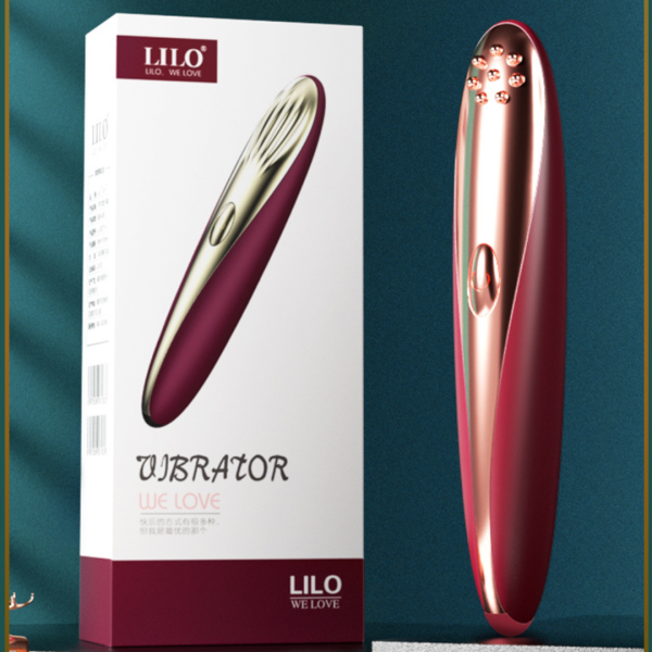 Vibrador Ponta Massageadora Aquecimento 10 Vibração USB LILO - Image 10