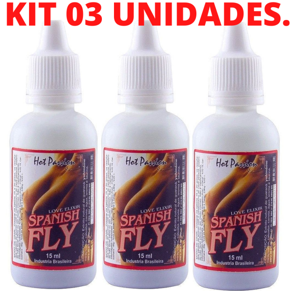 Kit 03 Spanish Fly Bebida Afrodisiaca 15ml Sicret Sex - Sex shop - Image 2