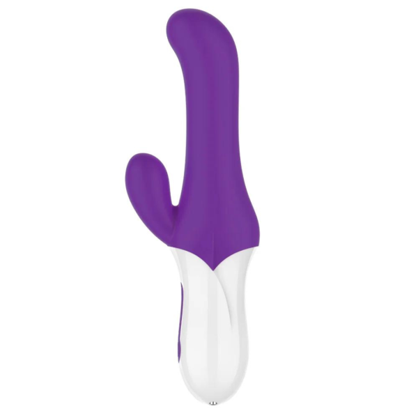 Vibrador Duplo Com Estimulador Ponto G e Clitóris 7 Velocidades - Image 3