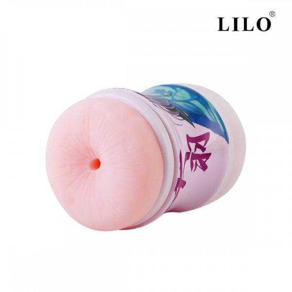 Masturbador Ponta Dupla Com Vagina E ânus Em Cyberskin LILO - Image 8