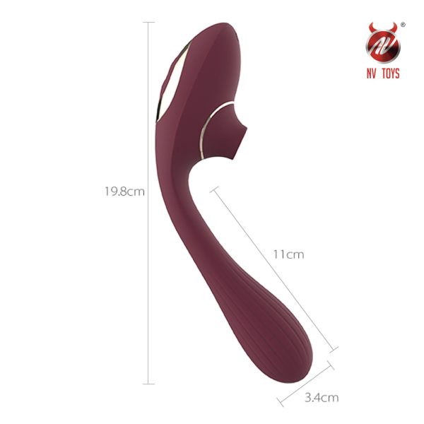 Vibrador de Clitoris e Ponto G 10 modos de Vibração e Sucção - Image 12