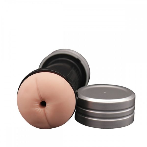 Masturbador Duplo em Formato de Halter com Vagina e Ânus - Image 4