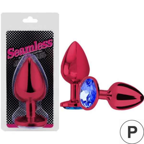 Plug Anal Pequeno com Pedra Joia – SEAMLESS BUTT PLUG