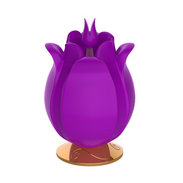 Vibrador Flor 02 Capas Estimuladoras de Clitóris 10 Vibração - Image 2