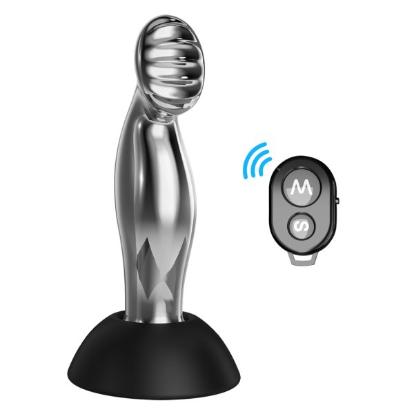 Plug Anal de Aço com 10 modos de vibração e Controle Remoto - Image 5