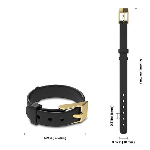 Anel Peniano Choker Silicone Com Regulagem Fivela em Metal - Image 2