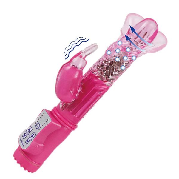 Vibrador Silicone Rotativo 36 Vibrações 8 Velocidades Rotação 360 - Image 4