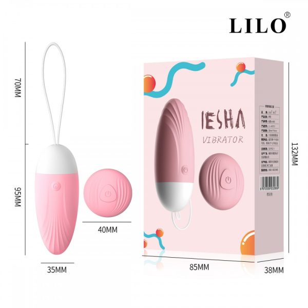 Vibrador Bullet com Controle Remoto 10 Vibrações LILO Iesha - Image 6