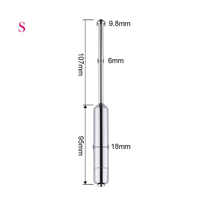 Haste Uretral Para Pênis Com Vibrador Estimulador 20 Cm - Imagem 2