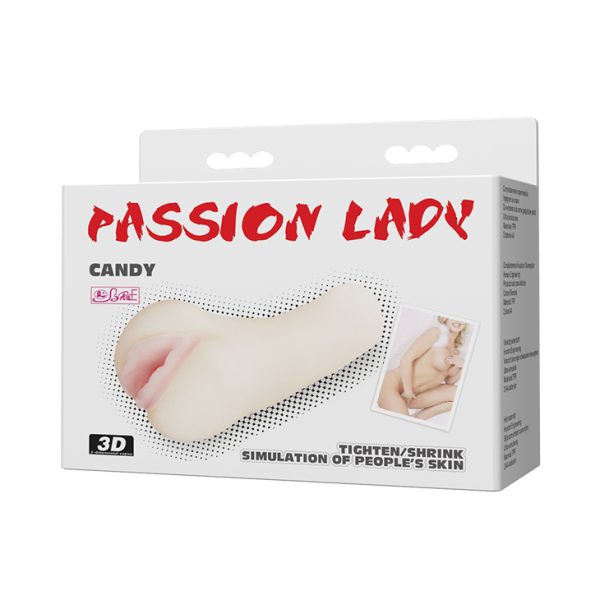 Masturbador Vagina Penetrável Texturizada PASSION LADY CANDY - Image 9