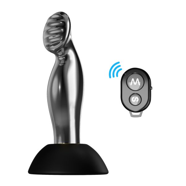 Plug Anal de Aço com 10 modos de vibração e Controle Remoto - Image 4