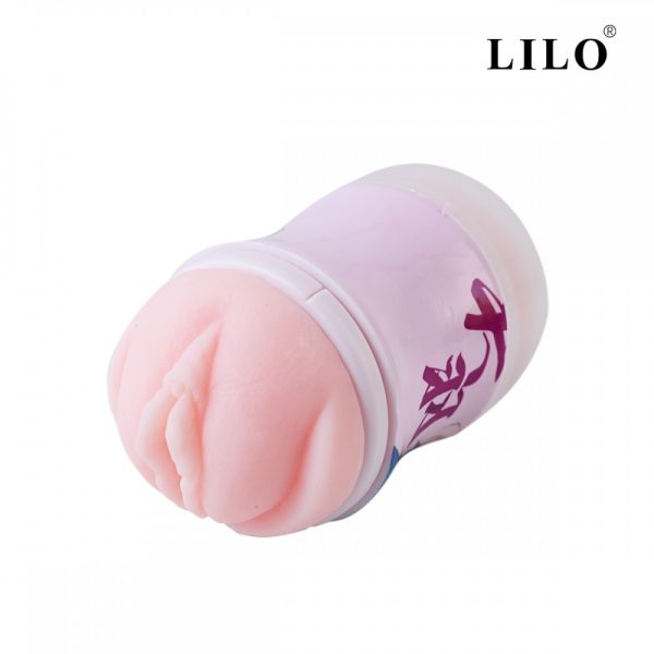 Masturbador Ponta Dupla Com Vagina E ânus Em Cyberskin LILO - Image 4