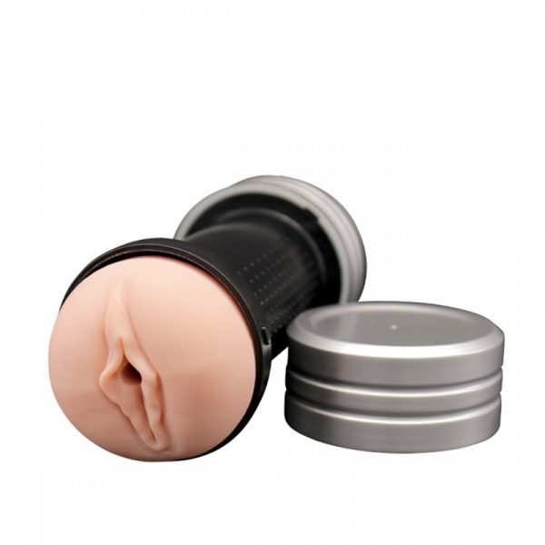Masturbador Duplo em Formato de Halter com Vagina e Ânus - Image 2