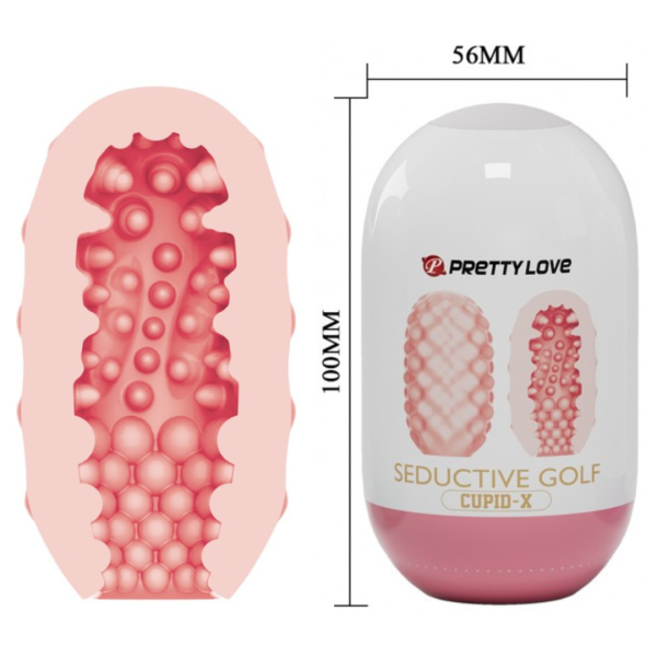 Masturbador EGG com Interno Massageador - Seductive Golf - Image 3