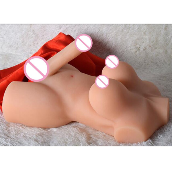 Masturbador Corpo Feminino com Protése e Orificio penetrável - Image 3