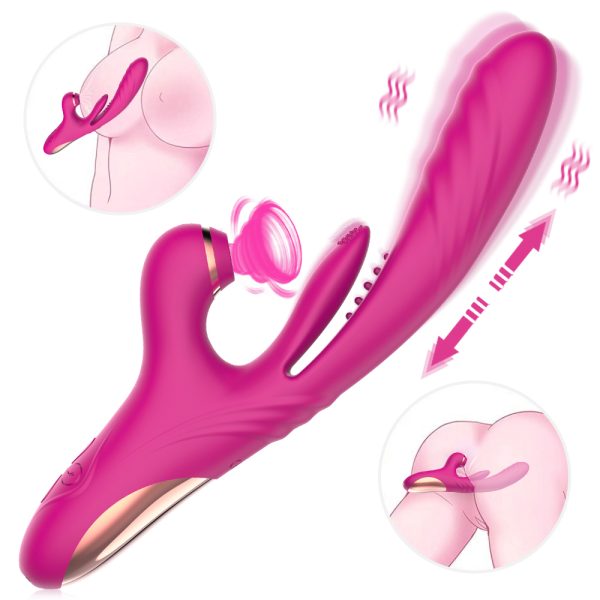 Vibrador Recarregável em Silicone Cirúrgico com Multi Função - Image 10
