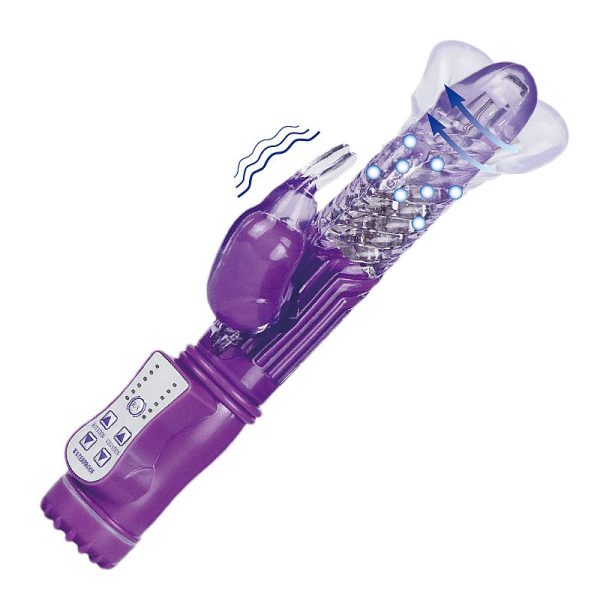Vibrador Silicone Rotativo 36 Vibrações 8 Velocidades Rotação 360 - Image 3