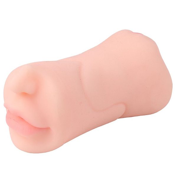 Masturbador em Cyberskin Masculino Formato de Vagina e Boca - Image 5