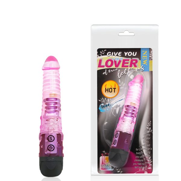 Vibrador Escalonada, Glande e 10 Velocidades - GIVE YOU LOVE