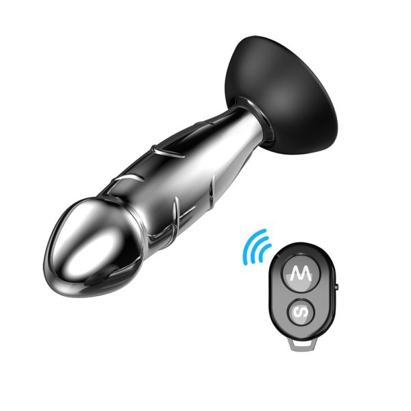 Plug Anal de Aço com Controle de 10 Vibrações Recarregável - Image 5