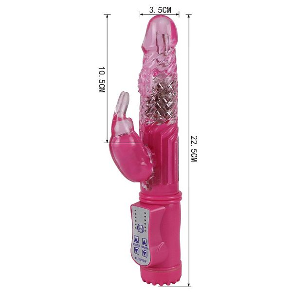 Vibrador Silicone Rotativo 36 Vibrações 8 Velocidades Rotação 360 - Image 2