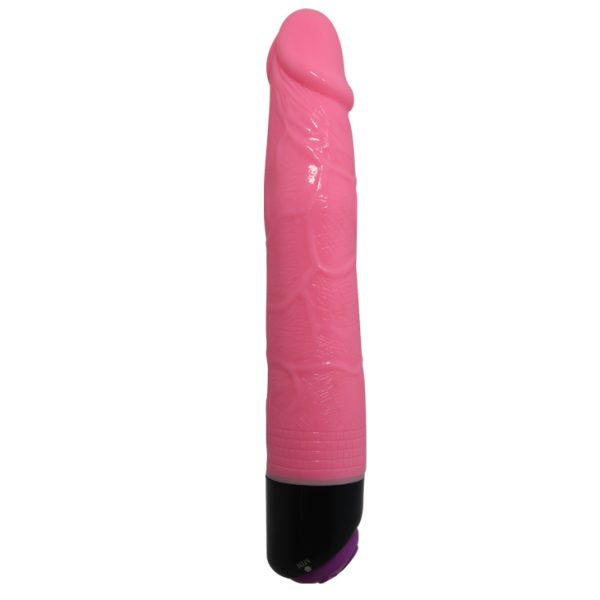 Pênis 23cm com Vibração Multivelocidade - BAILE PINK VIBE - Image 3