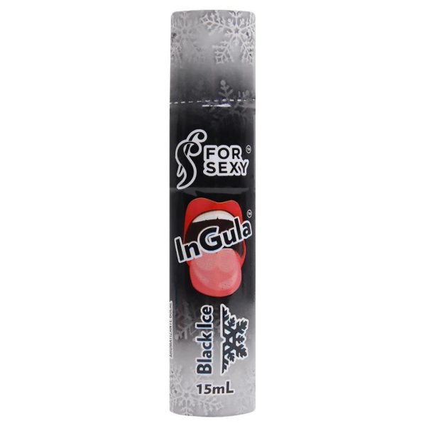 Ingula Gel De Sexo Oral Garganta Profunda Black Ice 15Ml For Sexy