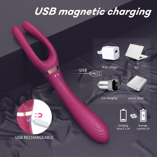 Vibrador de Clitóris com penetrador Ponto G - Cersei S-Hande - Image 9
