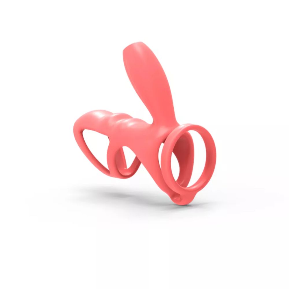 Anel Peniano E Para Escroto com Estimulador Clitoriano - Imagem 3