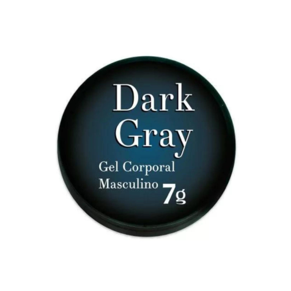 Kit 03 Unidades Gel Dark Gray Excitante Masculino 7g Garji - Image 3