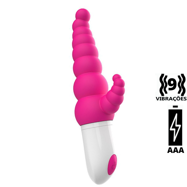 Vibrador de Ponto G e Clitóris - SPARTA 3 - S-Hande