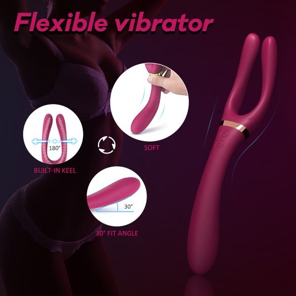 Vibrador de Clitóris com penetrador Ponto G - Cersei S-Hande - Image 6