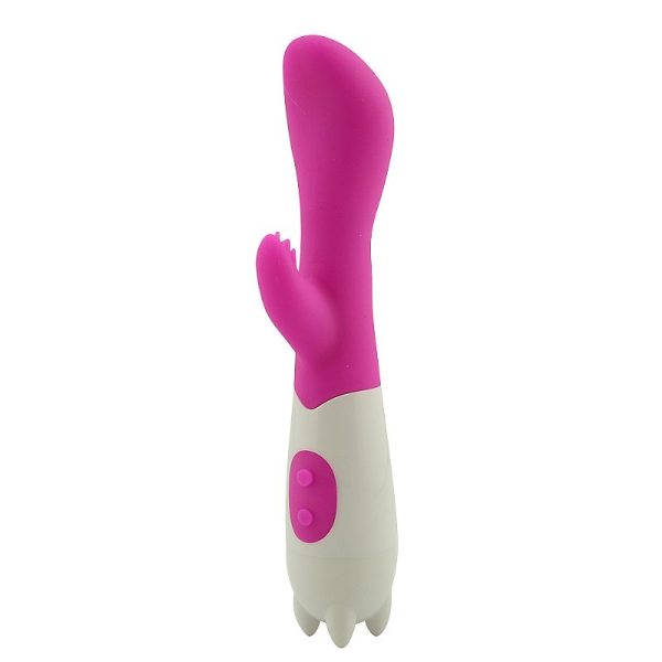 Vibrador Duplo 10 Velocidades Estimula o Clitóris e Ponto G - Image 3
