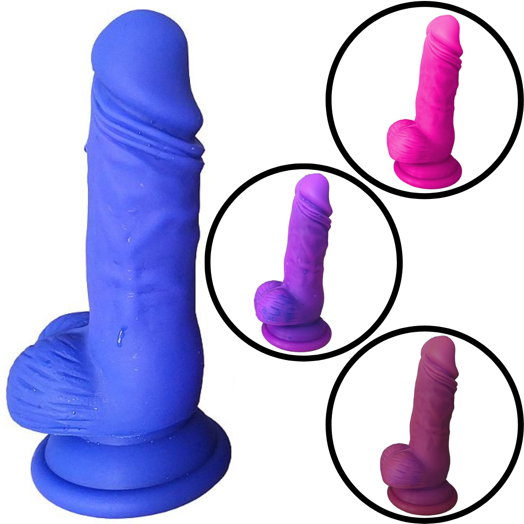 Pênis Realístico 13,43 cm - Troca de Cor Com Calor - NV TOYS