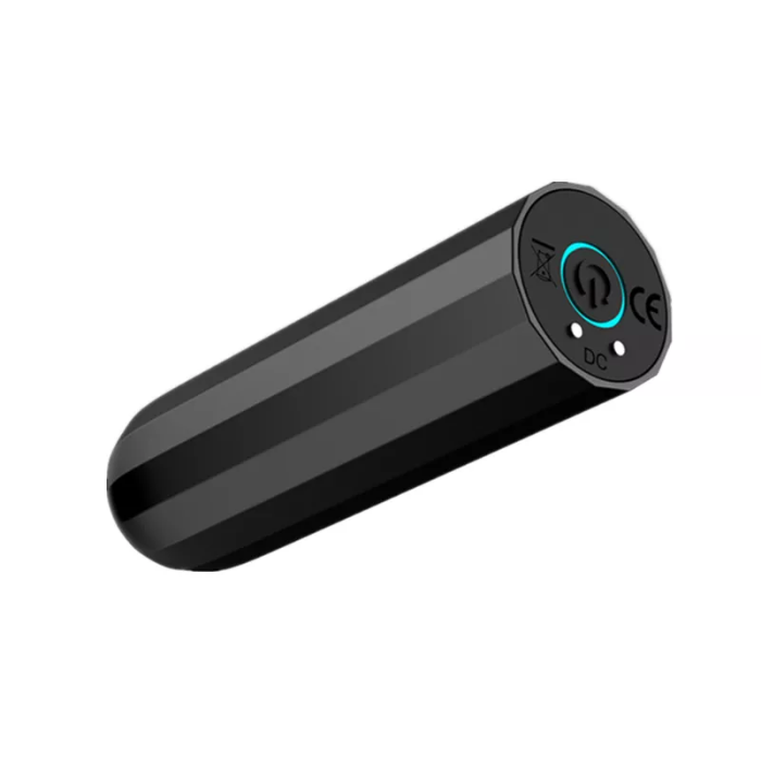 Capsula Vibratoria na cor Preta Recarregavel 10 Velocidades - Imagem 3